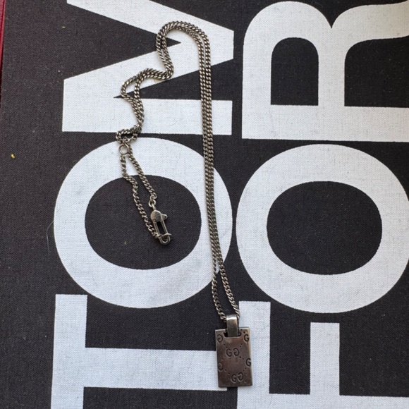 Gucci sterling silver GucciGhost necklace - Picture 3 of 3
